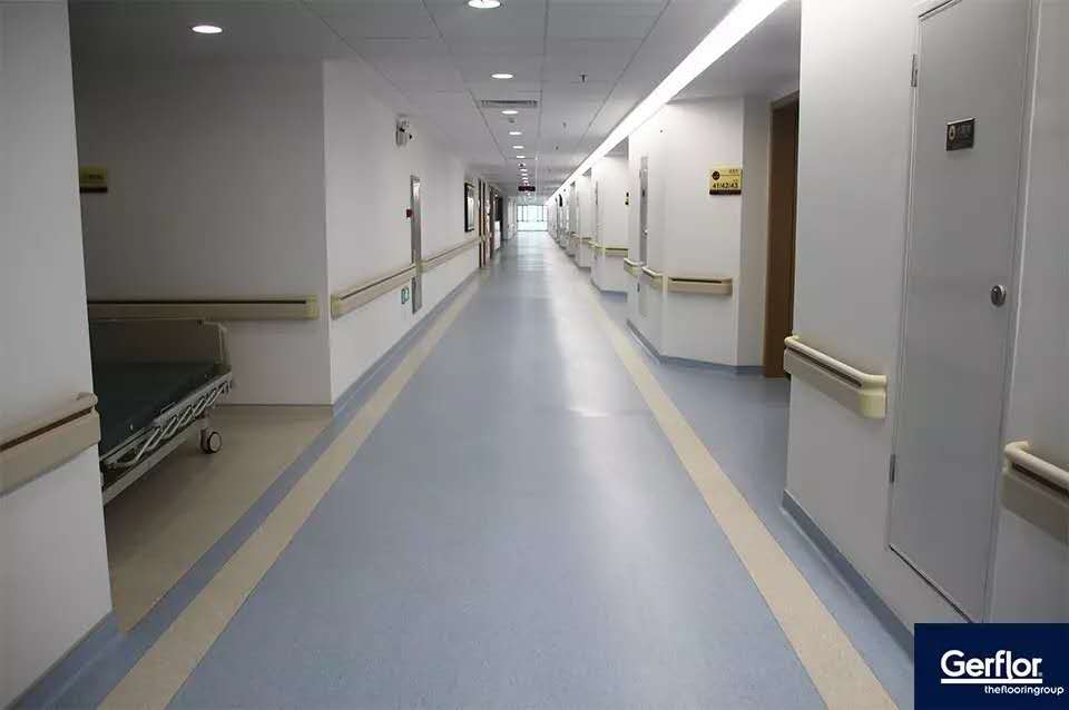 洁福野心PVC地板-医院专用PVC地板