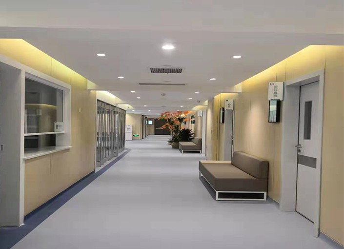 提供整套医疗地板方案-洁福PVC地板