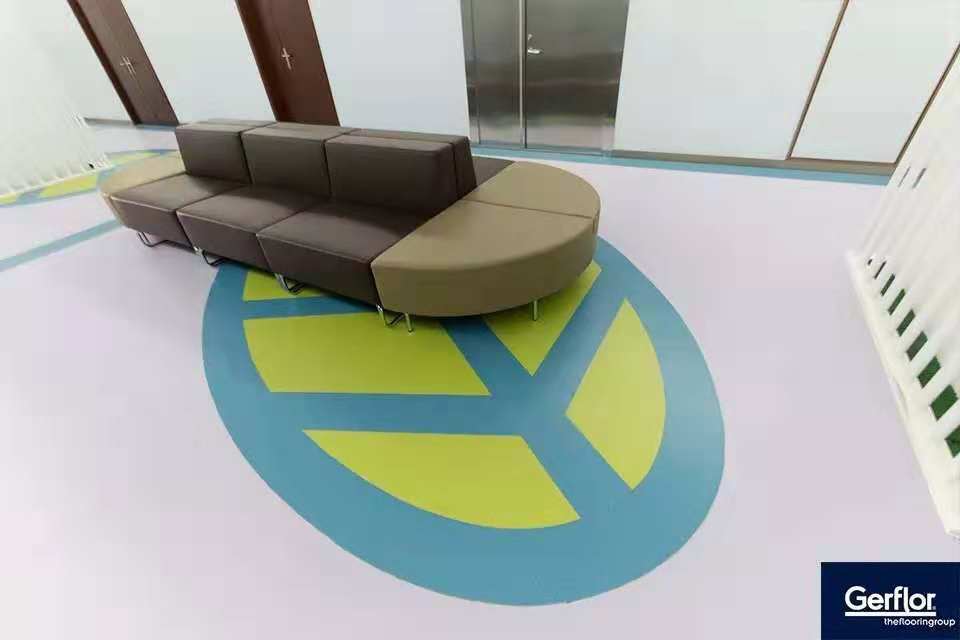 洁福PVC地板-体检中心