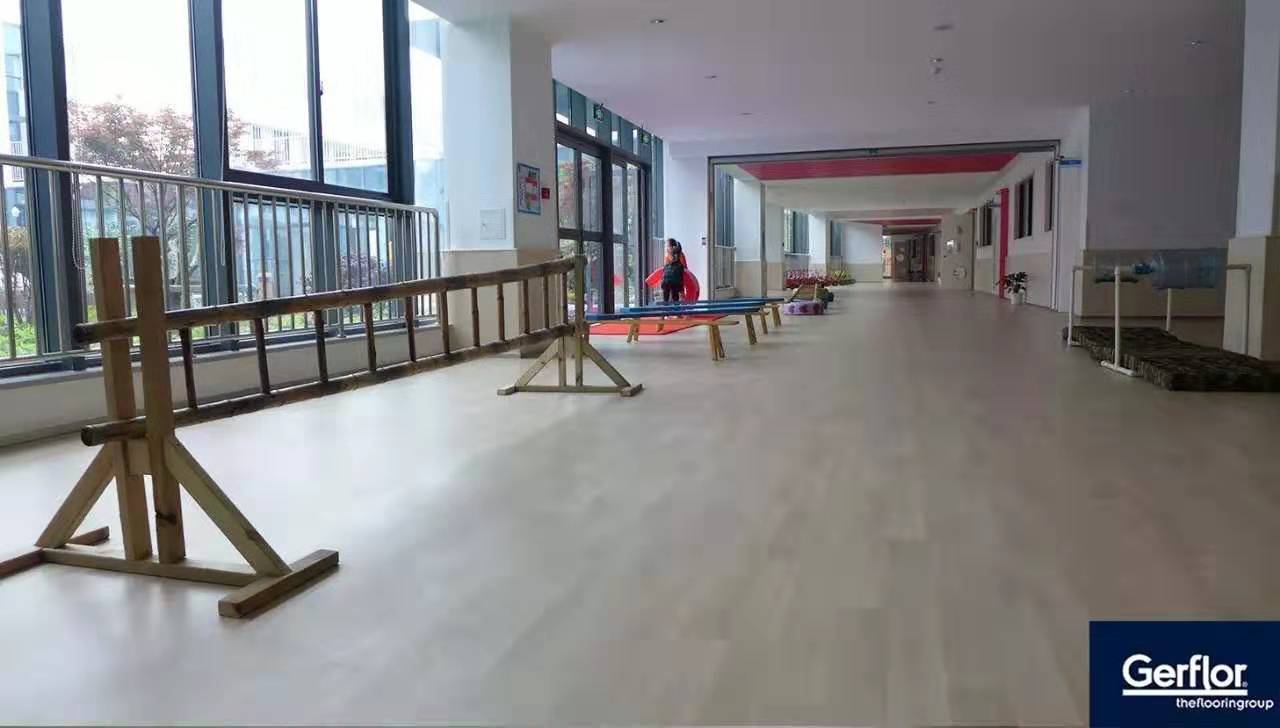 洁福PVC地板-幼儿园案例