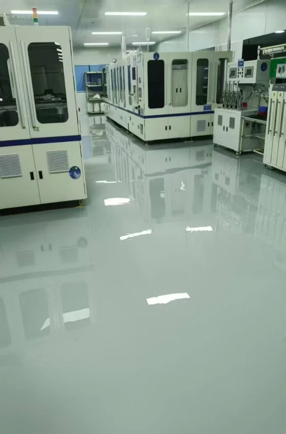 无溶剂聚氨酯防静电自流平地坪