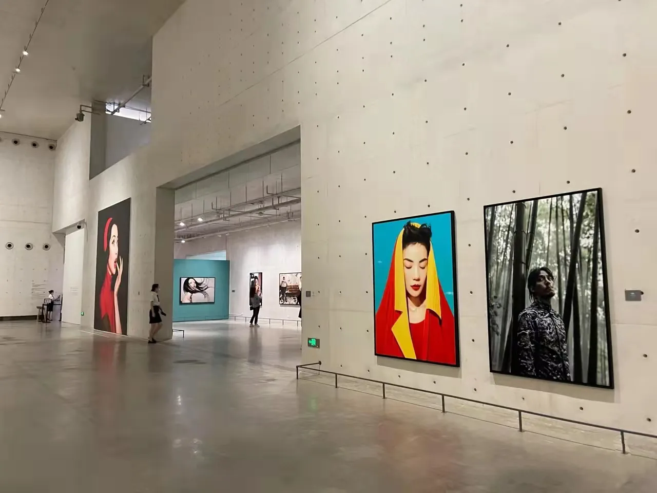 耐丽卡清水墙面展馆应用空间